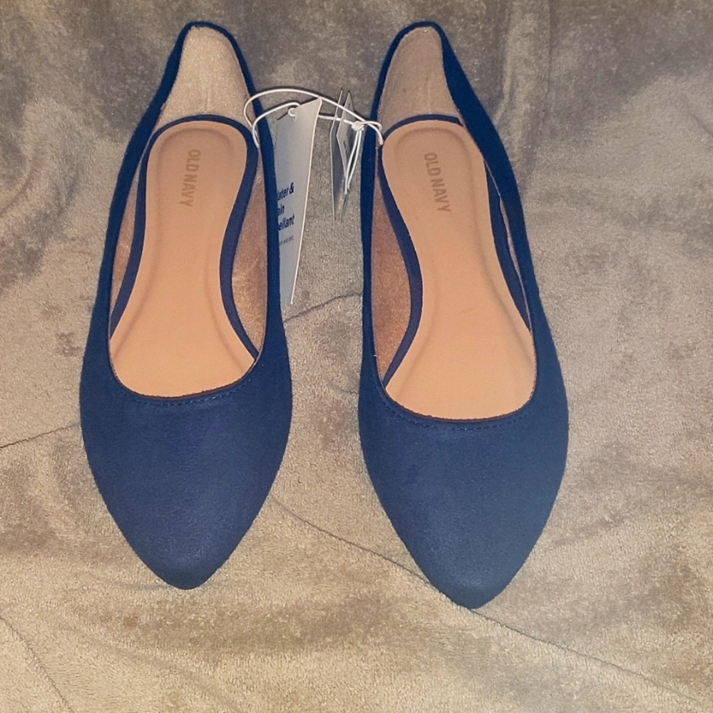 Old Navy Navy Blue Pointer Flats